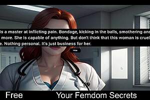 So, you're playing this erotic femdom game with humiliation and bdsm.