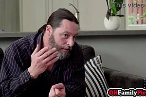 Bold Teen Leia Rae Shares Boyfriend's Cock With Stepmom Tiffany Fox In Intense Foursome