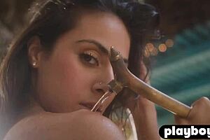 beautiful small tits milf leighla habib exposing amazing natural body