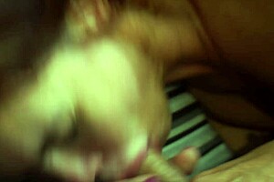 Step daddy fucks step mommy in oral quickie