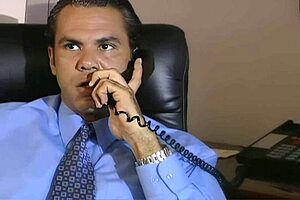 Hey, watch big boobed brunette Lezley Zen suck and fuck to a creamy jizzfest!