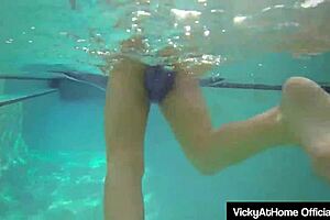 milf vicky vette and her hot friend teal conrad eat pussy by the pool