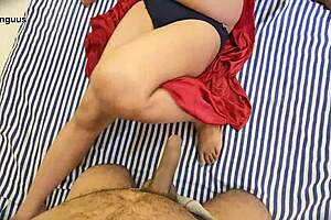 Sister-in-law's husband not home, so I arrived at the house.