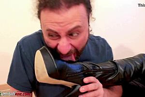 Did you enjoy my boots trampling you again?