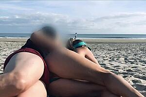 crazy stranger fucks my ass on the beach near coast guard