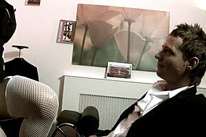 Milf Secretary Boldly Fucks Boss On Desk In Fishnets