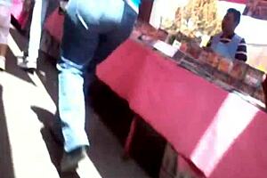 Milf In Jeans Asks, 'Want My Big Ass On The Street?'