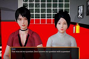 My New Family 509 With Teen And Milf Brunette