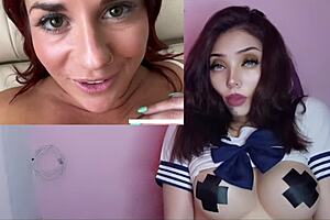 Milf Tetona Se Coge Al Hijastro Cuando Estan Solos En Casa!