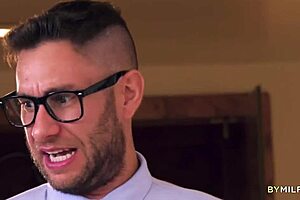 milf britney amber humiliates her cuckold husband with blowjob and riding