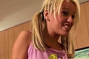 blonde slut confronted and assfucked by mature guy