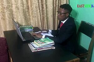 Mature Lecturer Insists On Fucking Chubby Student With Big Black Cock For Exam Pass.