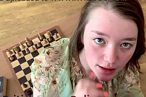 teen girlfriend shows how she cheated on you with big tits and long hair