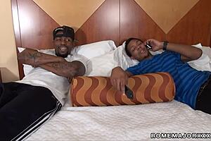 wild threesome with kandi bossbitch and rome major