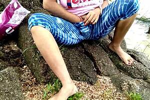 fuck my stepmom in the field