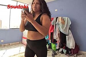 i ask my latina neighbor for a cup of sugar but she ends up giving me viagra she had to give me a blowjob to save my life and she helped me cum with her tight wet pussy