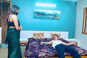 big boobs milky bhabhi enjoys hardcore sex with devar in muff diving