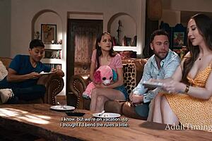 Step Family Vacation Breaks Into An Orgy After Revealing Secrets