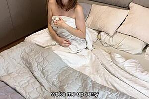 brazen massage fuck with russian amateur stepmom