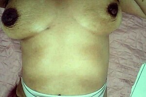 Spoiled mother-in-law massages her wet pussy, screaming from excitement.