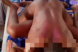 Hot stepsister engages in passionate missionary sex