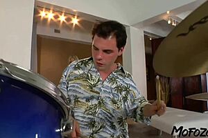 Slim Amateur Receives A Large Amount Of Cum On Her Pussy