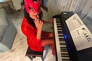 milfycalla adventures with the piano teacher's dick in taboo encounter