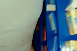 hey, amateur blowjob and standing sex in the depot