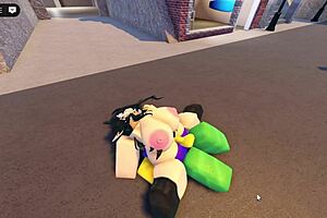 emma got fucked by 3 guys on the roblox whorblox street...