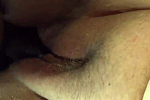 Fat ass busty milf in leggings fingers pussy with black guy outdoors for hardcore creampie fuck 😈🍑