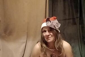 esclave f autoseance striptase caresses et magic wand