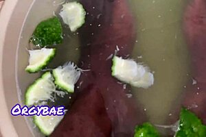 pretty ebony wife teases cuckold husband in foot fetish couple series