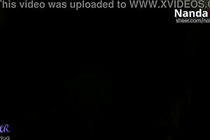 Dogging night, Nandanua gets used in the street by a BBC stranger while my cuck watches.