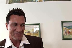 Blonde Milf Feels Intense Pleasure Blowing Him In Doggystyle