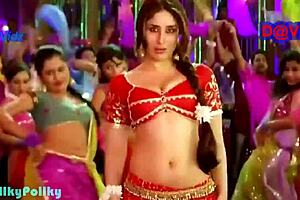kareena shows her hottest navel in this video