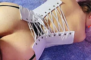 I fuck my neighbor's Mexican wife like a bitch, she loves the cock on all fours, this Latina slut in sheer xred