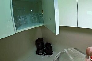 I took stepdad's Viagra by mistake, and stepmom helped me cum.