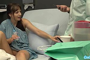 MILF flashes in hospital?