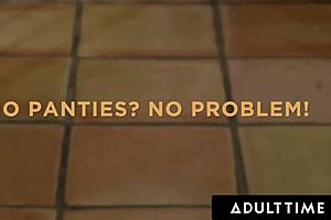 Cory Chase Catches Myra Moaning Without Panties And Teaches Her A Lesson!