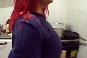 Mature Bbw Dominates In Kitchen