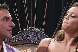 Big natural bouncing boobs cougar wife seduces stranger for quickie when husband away! 😉