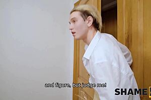 Shame4k Blogger Bangs Neighbor's Mature Wife