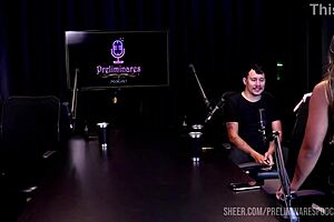 Couple Kaliente with Bia Hot in podcast