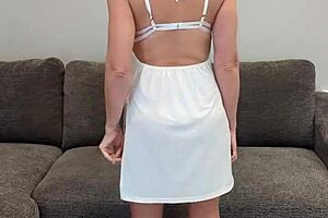 a new try on with the girl next door big tits blue eyes small waist milf redhead cougar roleplay tits neighbors