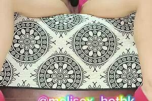 Milf Strips In Red Lingerie