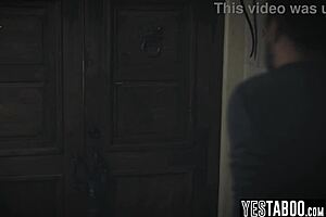 Naughty Latina Stepdaughter Meets and Fucks Big Dick Mature Stepdad