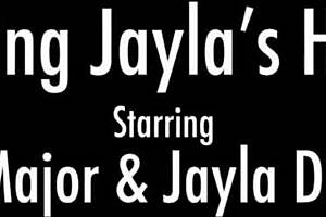 jayla diamond's holes stuffed by rome major's massive dick 😍🍑