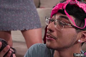 Panties stealer gets gangbanged by milfs 😏