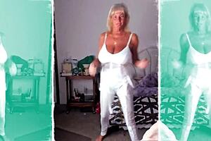 i try on bikinis and outfits at 64 years old