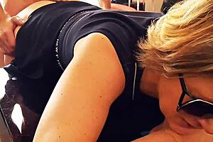 She says, 'Was this cleaning or did you just fuck me hard?'